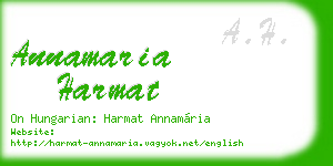 annamaria harmat business card